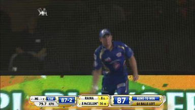 M58: CSK vs MI – Brendon McCullum Six