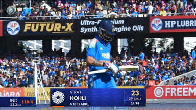 IND vs NZ 2026, 2nd ODI: Virat Kohli Wicket
