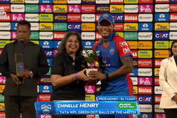 TATA WPL Green Dot Balls of the Match: Eliminator, Gujarat Giants vs Delhi Capitals, WPL 2026: Chinelle Henry