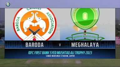 SMAT 2023, Baroda vs Meghalaya: Match Highlights