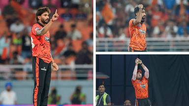 5 overs, 5 wickets! SRH Roar Back with the ball