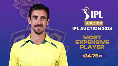 Mitchell Starc becomes the most expensive player in IPL Auction history
