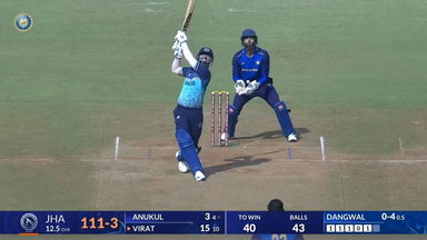 SMAT 2025, Jharkhand vs Uttarakhand: Virat Singh's finishing knock of 43*(22)
