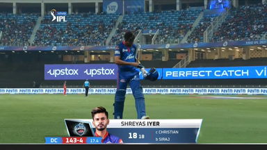 M56: RCB vs DC – Shreyas Iyer Wicket