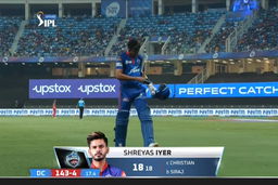 M56: RCB vs DC – Shreyas Iyer Wicket