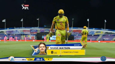M37: CSK vs RR – Shane Watson Wicket