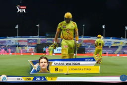 M37: CSK vs RR – Shane Watson Wicket