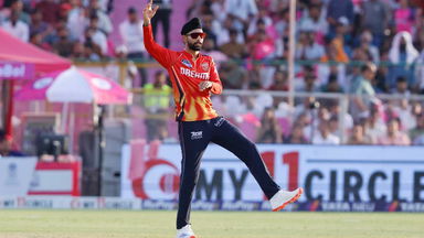 Harpreet Brar spins a web around RR's chase with 3/22