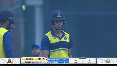 Ritwik Roy Chowdhury's 18-ball 36*-run blitz