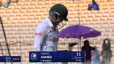 IND vs BAN 2024, 1ST Test: Taskin Ahmed Wicket