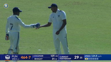 COL C K NAYUDU TROPHY 2024-25, Punjab vs Rest of India, Final, Day 4: Match Highlights