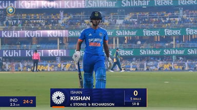 IND vs AUS 2023-24, 3RD T20I: Ishan Kishan Wicket