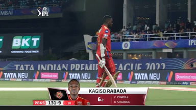 M64: PBKS vs DC – Kagiso Rabada Wicket