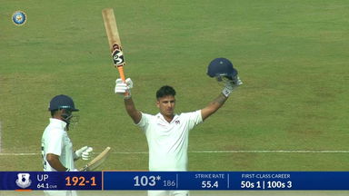Ranji Trophy 2024/25, Uttar Pradesh vs Karnataka: Madhav Kaushik sets the tone with 134(274)