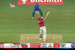 M02: DC vs KXIP – Krishnappa Gowtham Six