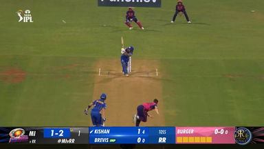 M14: MI vs RR – Ishan Kishan Six
