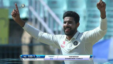 India vs NZ 2016, 2nd Test: Ravindra Jadeja's 3/41