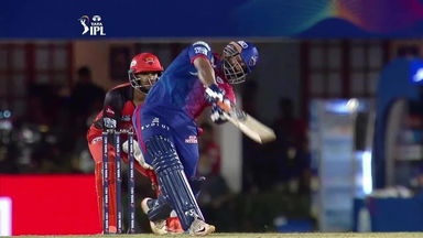 M50: DC vs SRH – Rishabh Pant Six