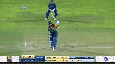 IND vs SL 2022, 2ND T20I: Dasun Shanaka Six