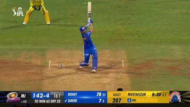 M29: MI vs CSK – Tim David Six