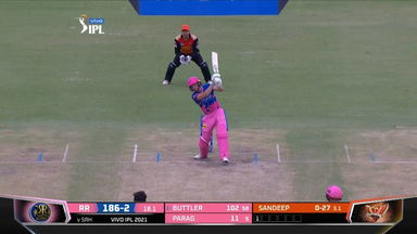 M28: RR vs SRH – Jos Buttler Six