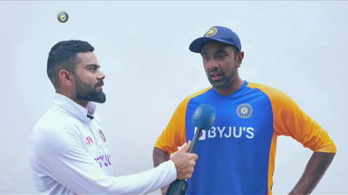 Captain Virat interviews man of the moment R Ashwin