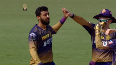 M10: RCB vs KKR – Fall of Wickets