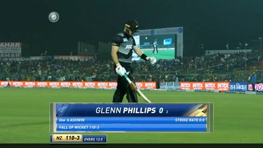 IND vs NZ 2021, 1ST T20I : Glenn Phillips Wicket
