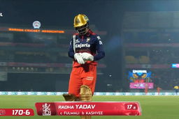 Wicket: Match 12, Gujarat Giants vs Royal Challengers Bengaluru, WPL 2026: Radha Yadav Wicket