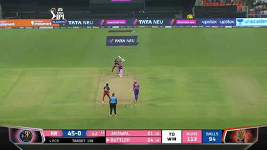Q2: RR vs RCB – Jos Buttler Six