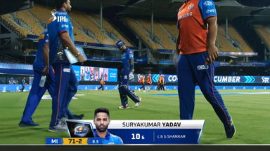 M09: MI vs SRH  – Suryakumar Yadav Wicket