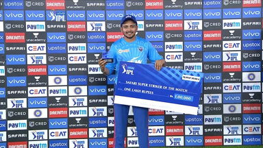 M29: PBKS vs DC  – Safari Super Striker of the Match – Prithvi Shaw