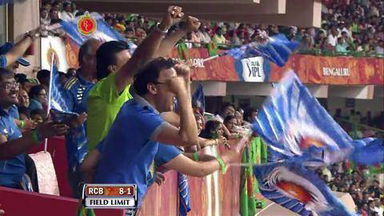 Match 62 RCB vs MI – Gayle's Wicket