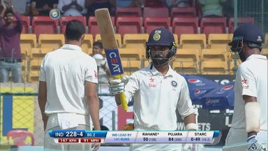 IND vs AUS 2017 - 2nd Test :  IND 2nd Inns Highlights