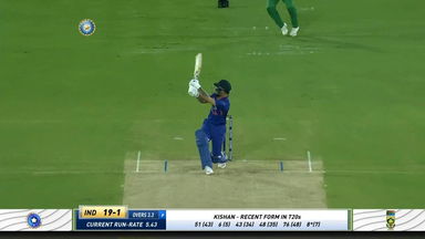 IND vs SA 2022, 2ND T20I: Ishan Kishan Six