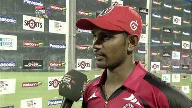 CLT20 2013 M22: MI vs T&T  –   Interview – Denesh Ramdin
