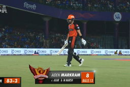 M40: DC vs SRH –  Aiden Markram  Wicket
