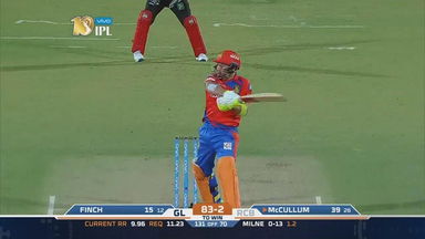 M20: GL vs RCB   – Brendon McCullum Six