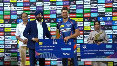 M15: RCB vs LSG – RuPay On-The-Go 4s of the Match – Marcus Stoinis