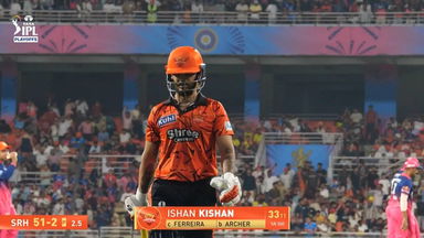 IPL 2026 Eliminator: SRH vs RR - Ishan Kishan Wicket