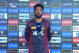 Q2: KKR vs DC  – Varun Chakaravarthy Interview