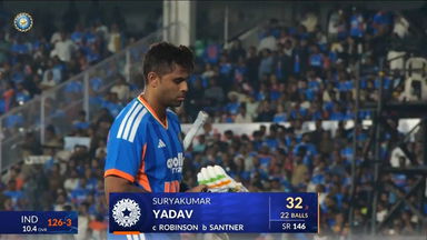IND vs NZ 2026, 1st T20I: Suryakumar Yadav Wicket