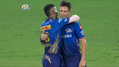 M09: MI vs SRH  –  Khaleel Ahmed Wicket