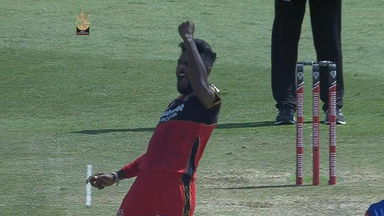 M15: RCB vs RR – Fall of Wickets
