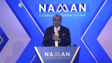 Virender Sehwag delivers the 7th MAK Pataudi Memorial Lecture