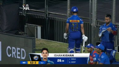M18: RCB vs MI – Ishan Kishan Wicket