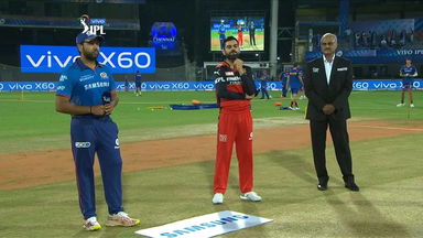 M01: MI vs RCB – Toss