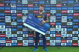 M38: CSK vs KKR  – VIVO perfect catch of the match – Lockie Ferguson