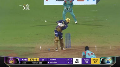 M66: KKR vs LSG – Sunil Narine Six