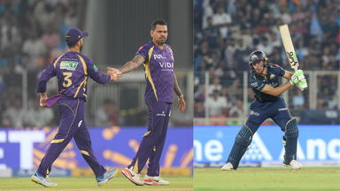 W,4,6,4: Buttler takes on Narine in an eventful over